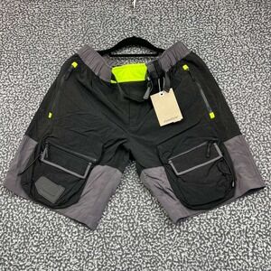 AlphaStyle Mervin Hiking Shorts Men Large Black Outdoor Pockets New L 33